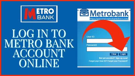 metro online banking.
